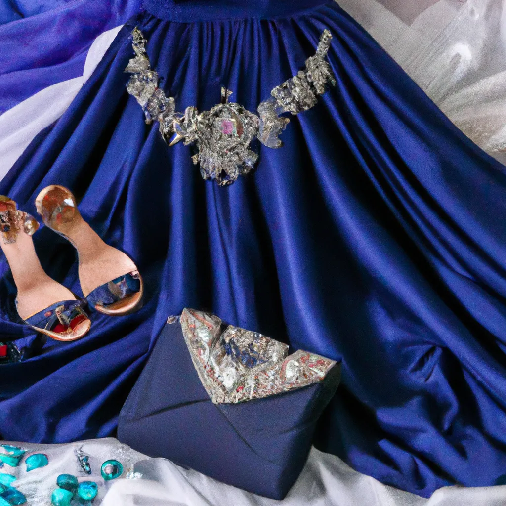 Jakie dodatki do niebieskiej sukienki na wesele