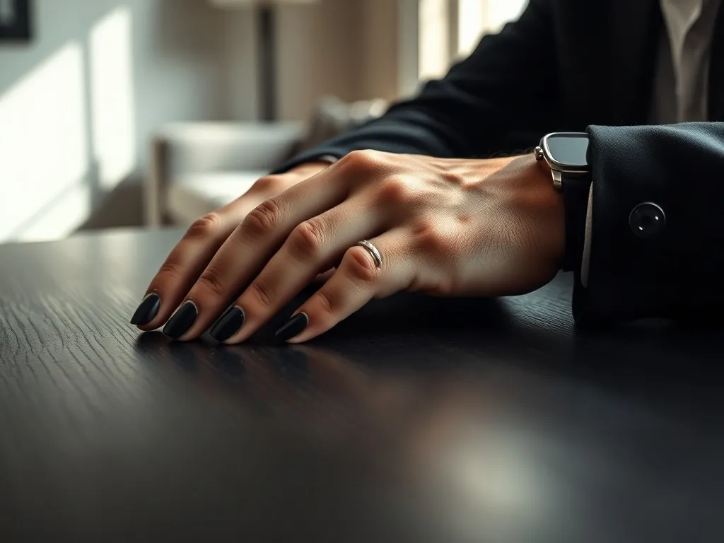 Czarne paznokcie u mężczyzn – jak je stylowo nosić?