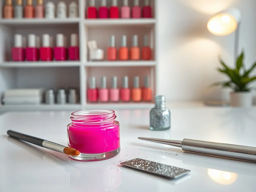 Paznokcie fuksja ze srebrem – jak je wykonać samodzielnie?