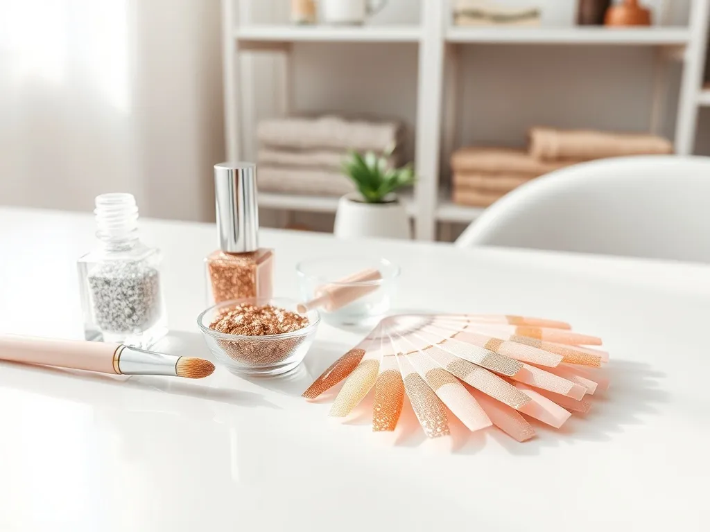 Jasne paznokcie z brokatem – jak je wykonać samodzielnie?